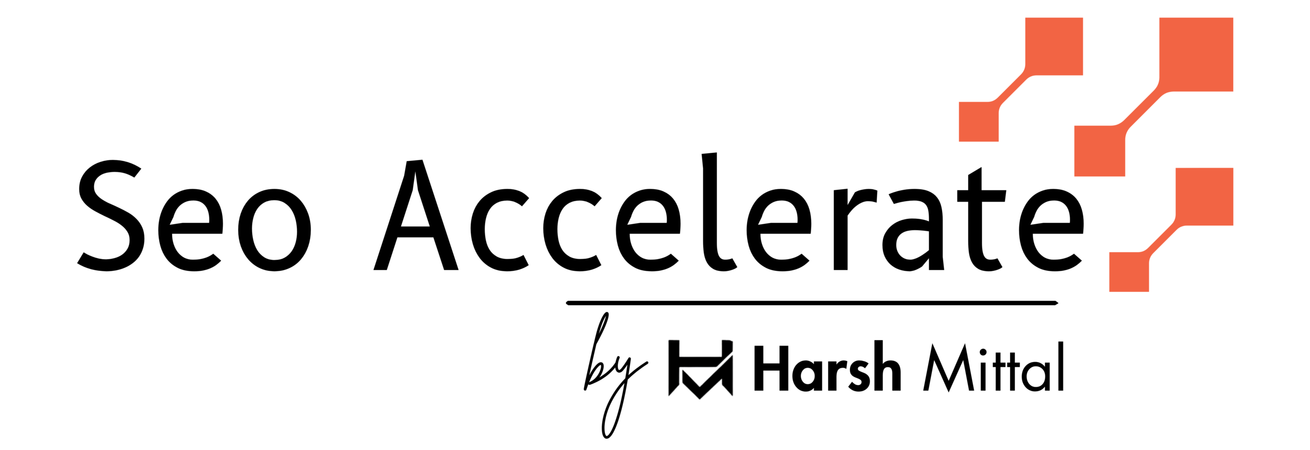 SEO Accelerate Dark Logo