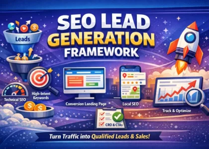 SEO Lead Generation Framework That Converts Fast - Harsh Mittal